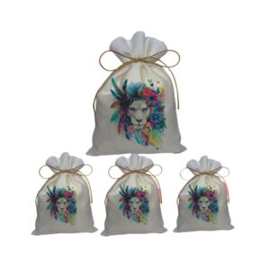 Saquinho de Tecido Personalizado – Leao